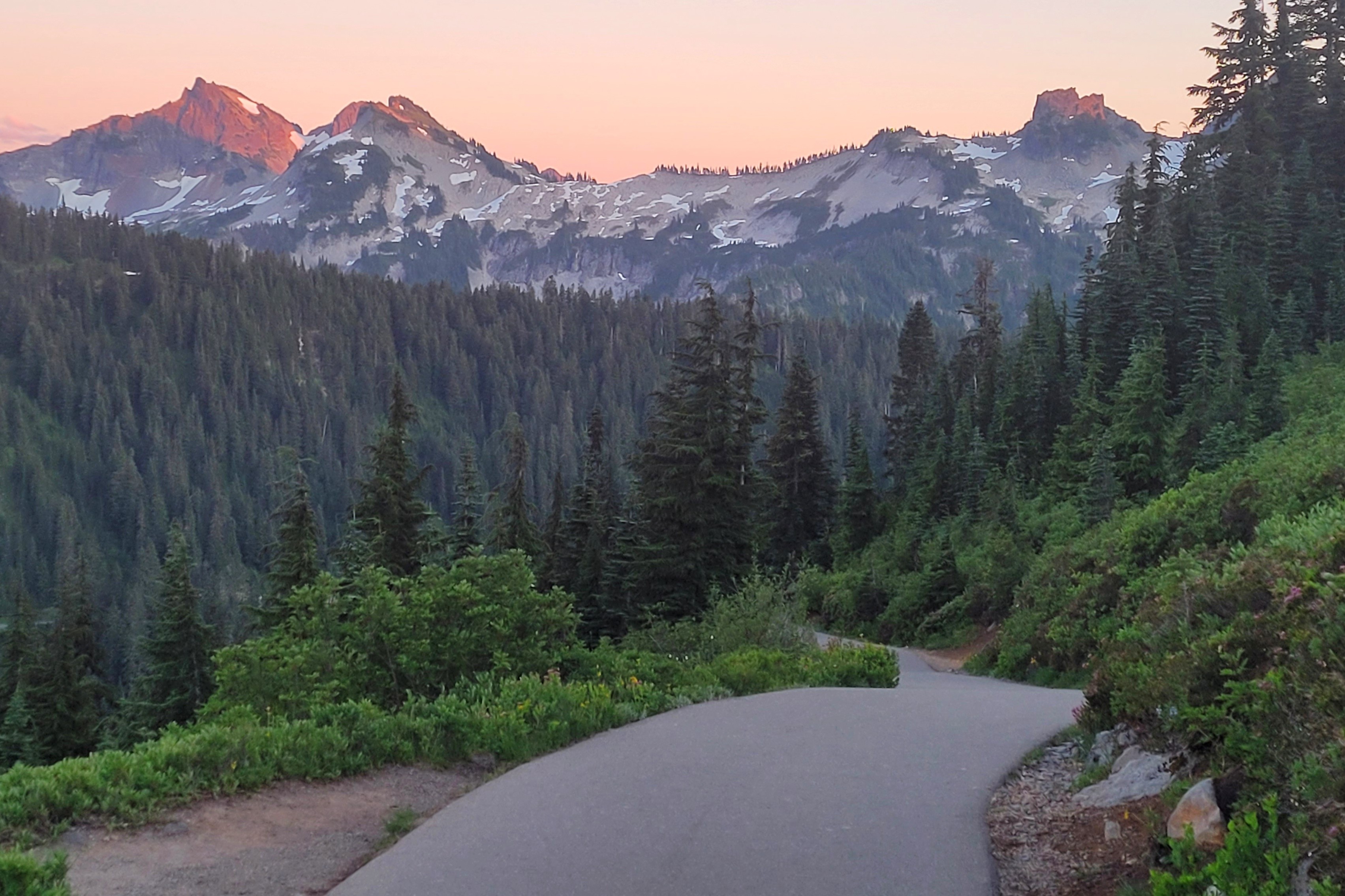 Mountain sunset photography by William Slider